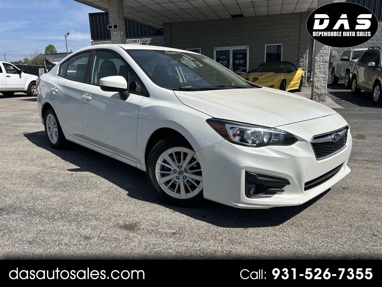 2018 Subaru Impreza 2.0i Premium 4-door CVT