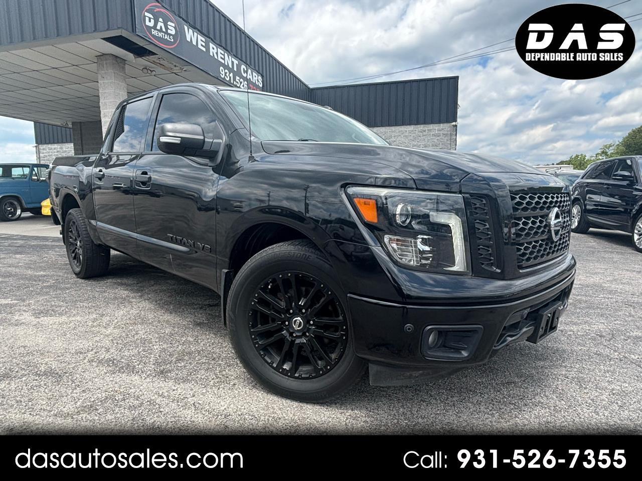 2018 Nissan Titan 4x2 Crew Cab SV