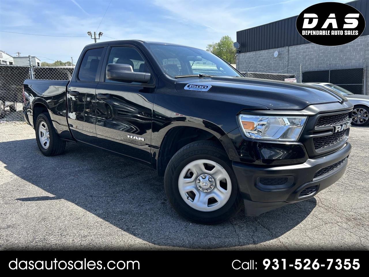 2022 RAM 1500 Tradesman 4x2 Quad Cab 6'4" Box