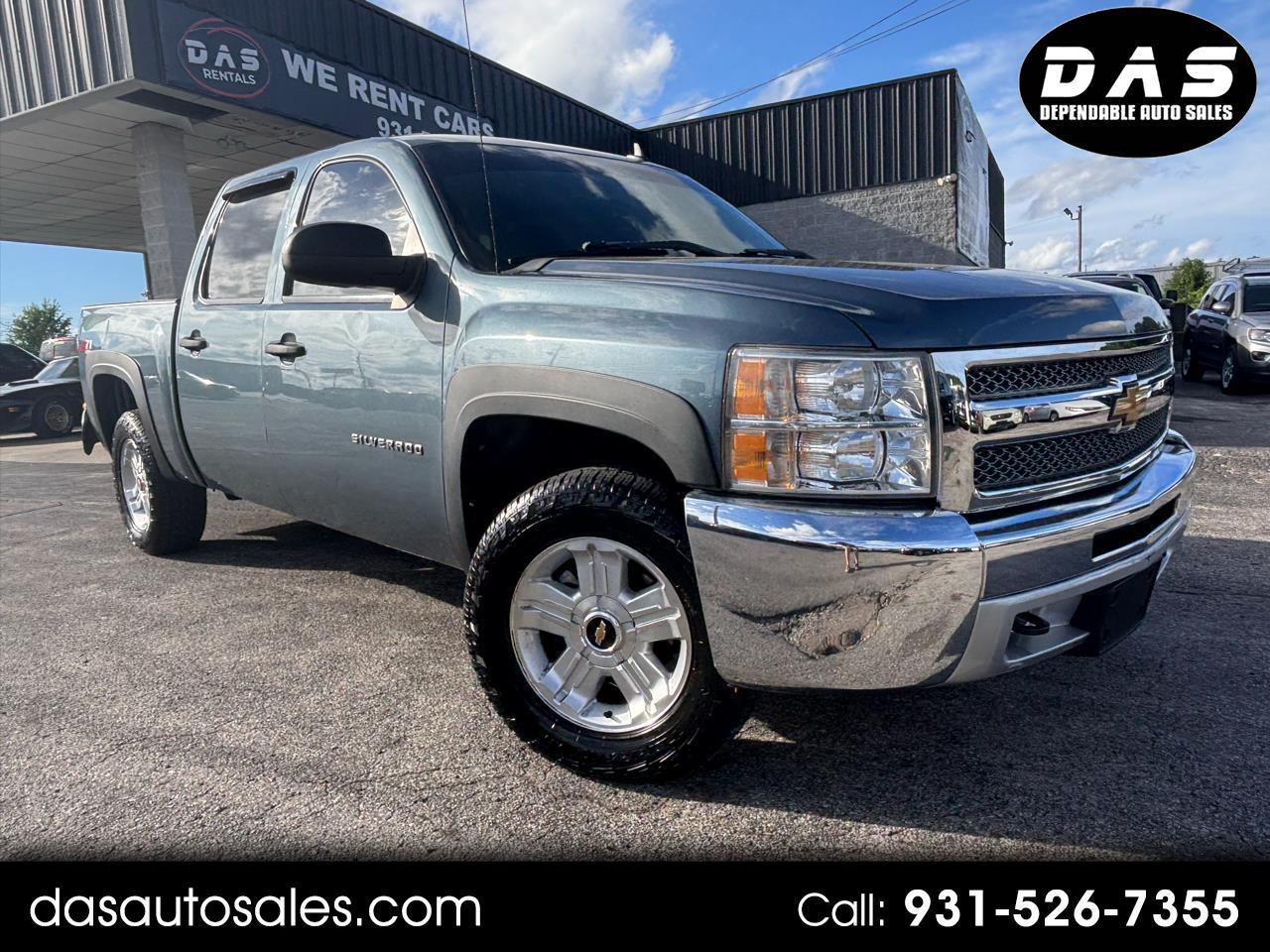 2012 Chevrolet Silverado 1500 4WD Crew Cab 143.5" LT