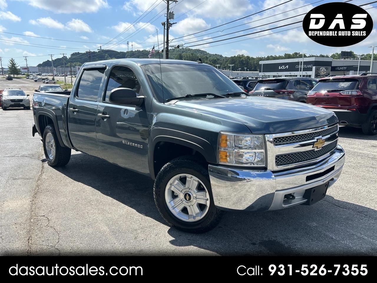 2012 Chevrolet Silverado 1500 4WD Crew Cab 143.5" LT