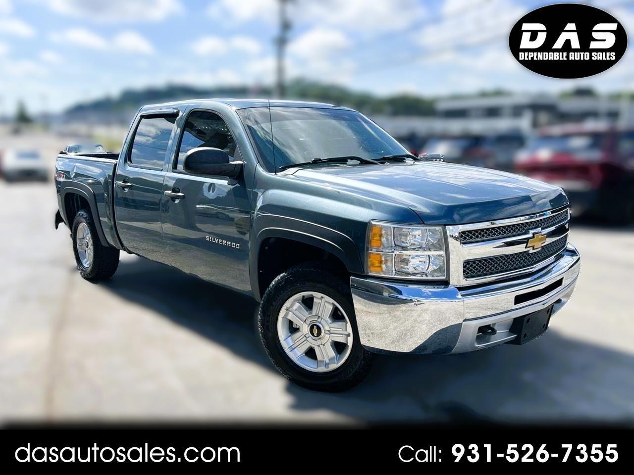 2012 Chevrolet Silverado 1500 4WD Crew Cab 143.5" LT