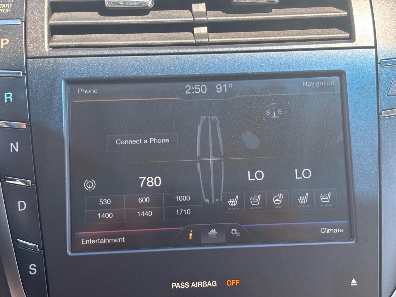 Lincoln MKZ 4dr Sdn FWD 2014