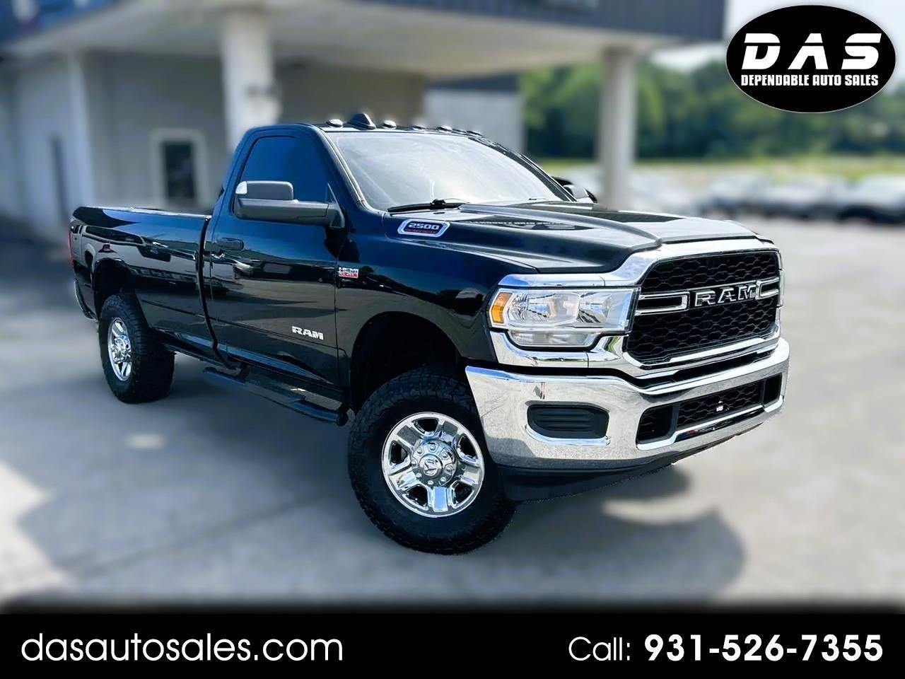 2022 RAM 2500 Tradesman 4x4 Reg Cab 8' Box