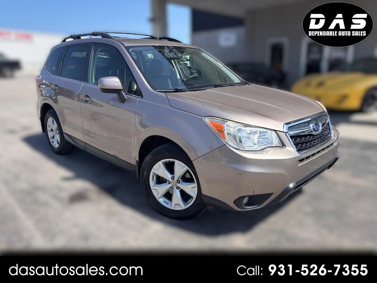 2015 Subaru Forester 4dr CVT 2.5i Limited PZEV