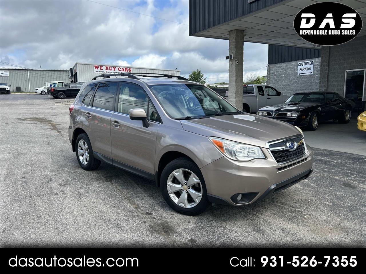 2015 Subaru Forester 4dr CVT 2.5i Limited PZEV