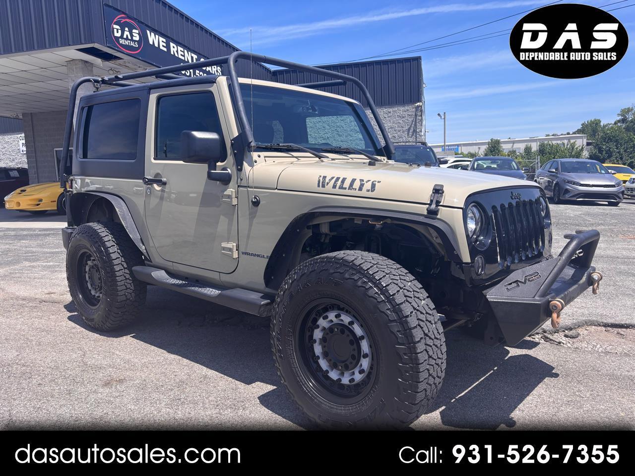 2017 Jeep Wrangler Willys Wheeler 4x4