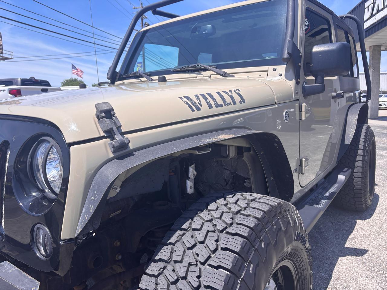 Jeep Wrangler Willys Wheeler 4x4 2017