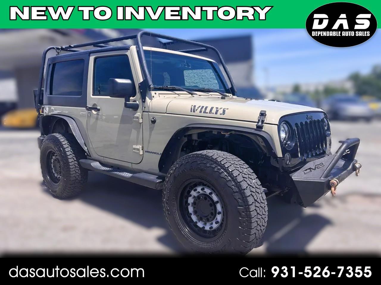 2017 Jeep Wrangler Willys Wheeler 4x4