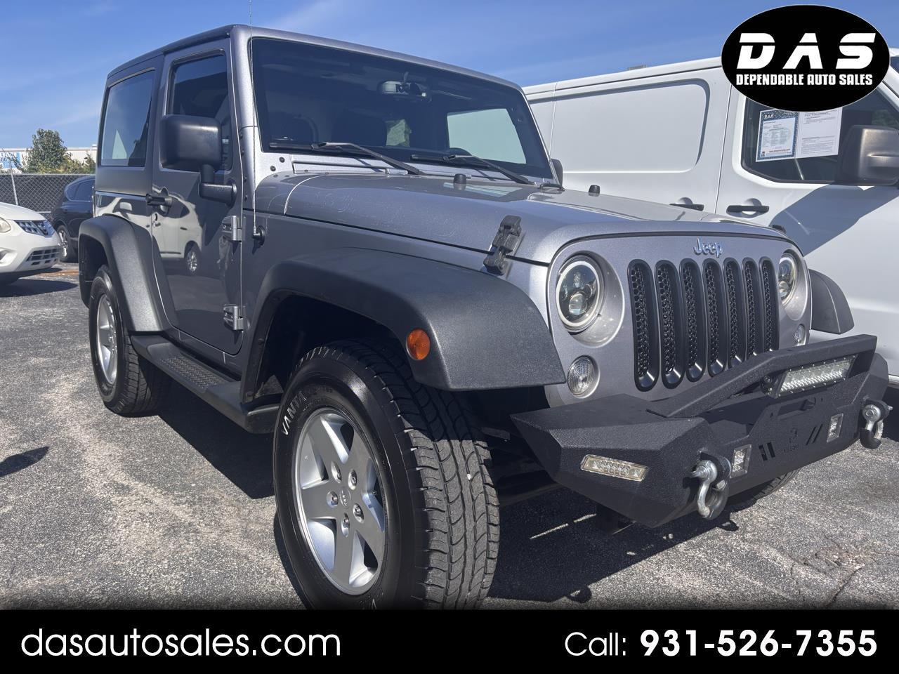 Jeep Wrangler 4WD 2dr Sport 2015