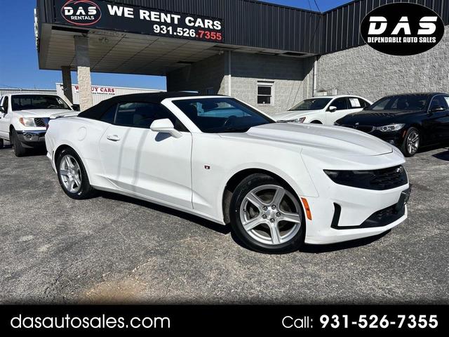 Summit White 2020 Chevrolet Camaro Convertible Rear-Wheel Drive Automatic