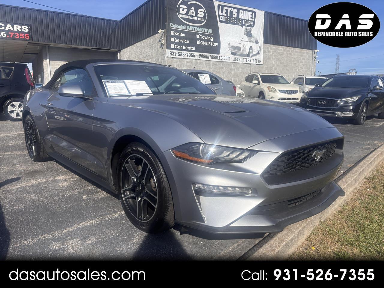 2022 Ford Mustang EcoBoost Convertible