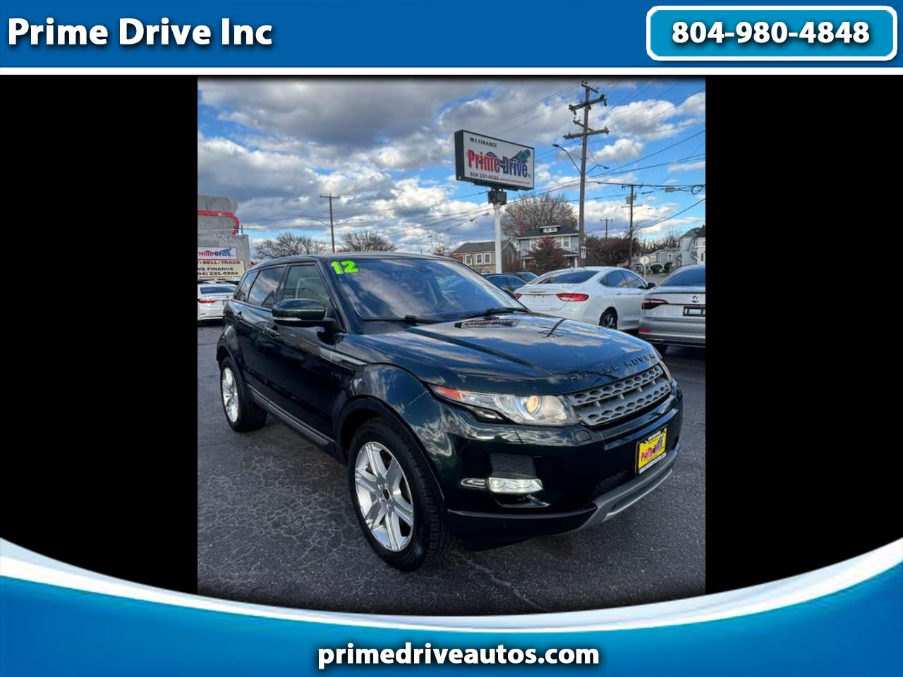 2012 Land Rover Range Rover Evoque Pure Plus 5-Door