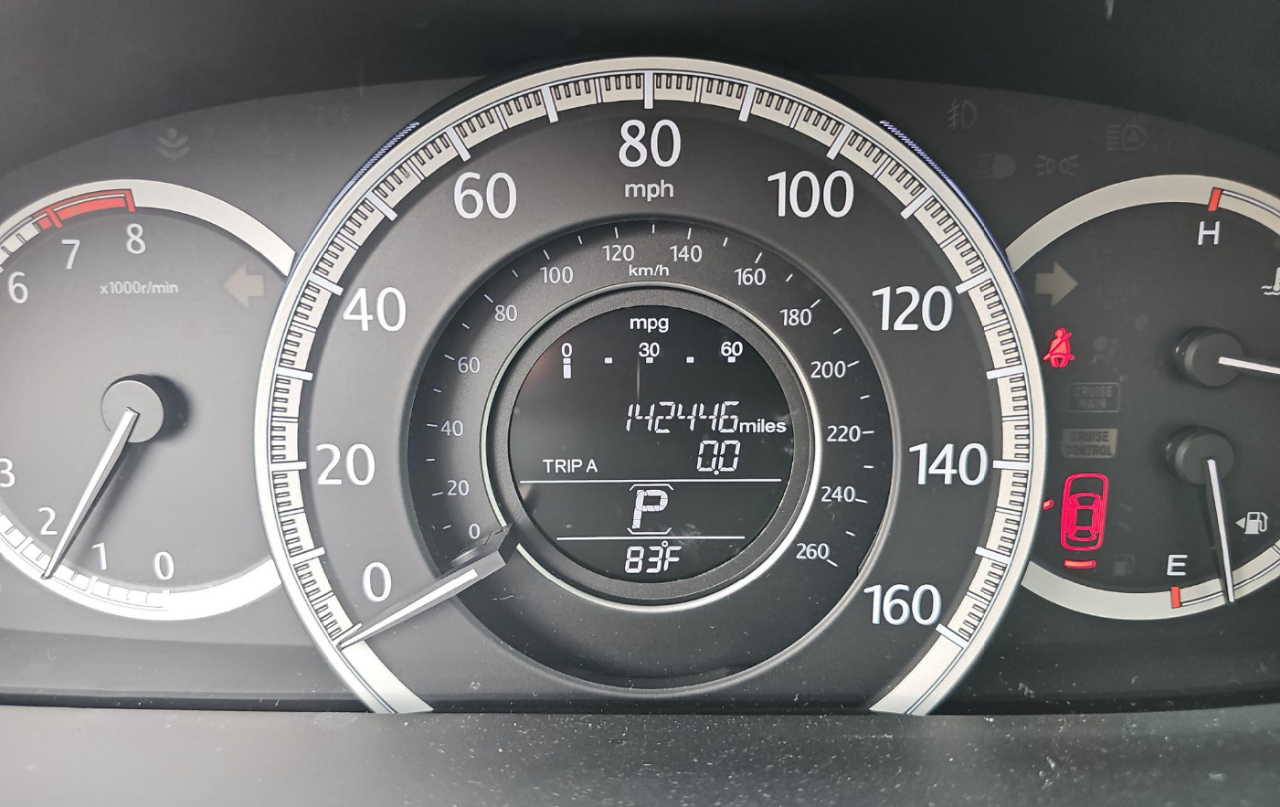 Honda Accord EX-L Sedan CVT 2014