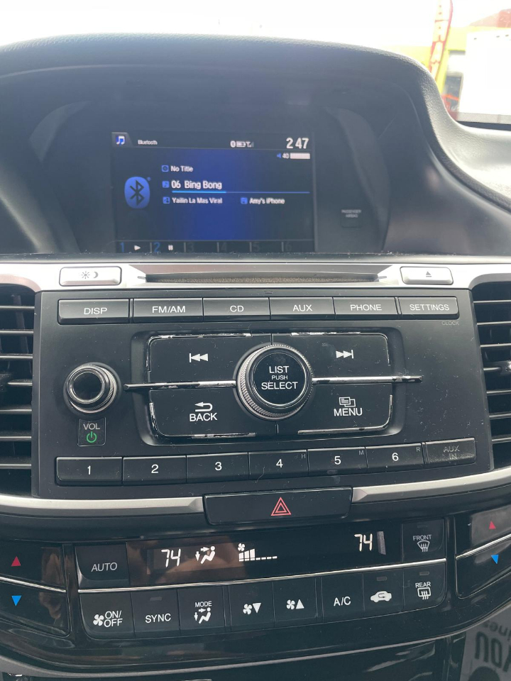 Honda Accord LX Sedan CVT 2017