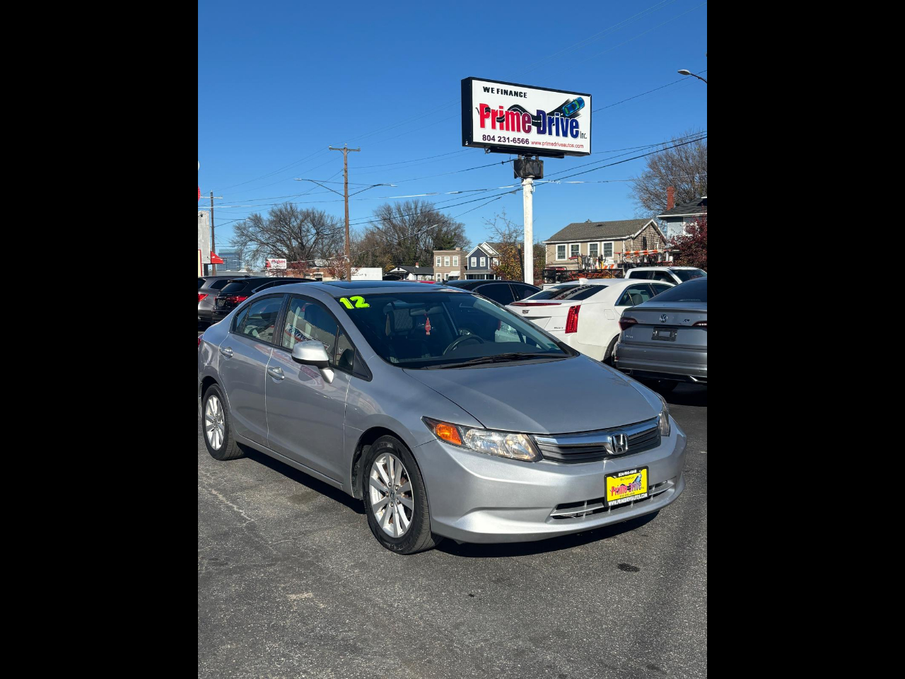Honda Civic EX Sedan 5-Speed AT 2012