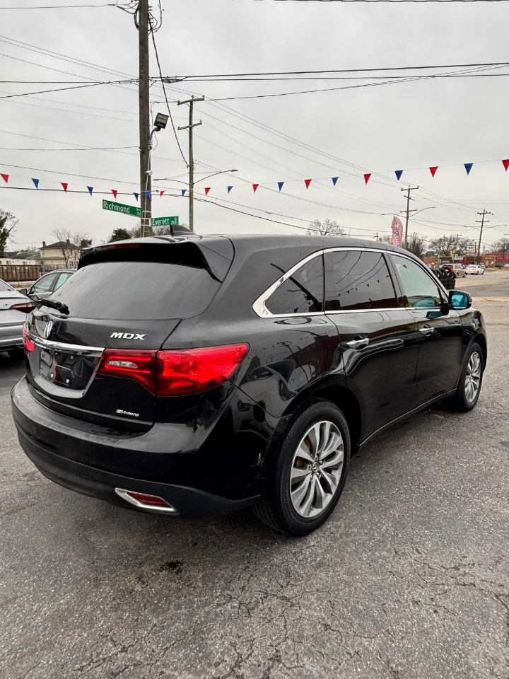 Acura MDX SH-AWD 6-Spd AT w/Tech Package 2015