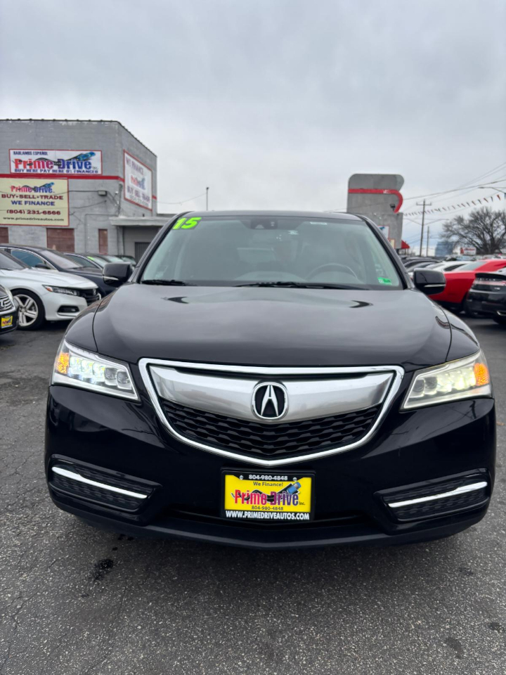 Acura MDX SH-AWD 6-Spd AT w/Tech Package 2015