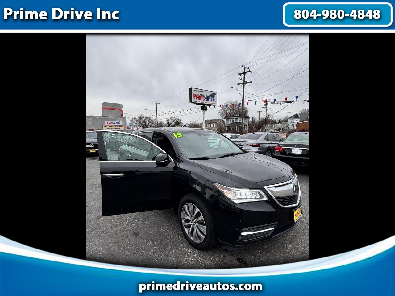2015 Acura MDX SH-AWD 6-Spd AT w/Tech Package
