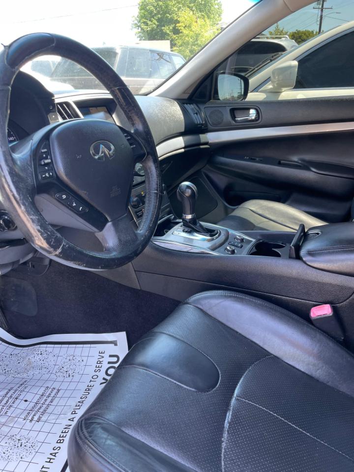 Infiniti G Sedan 37x AWD 2013