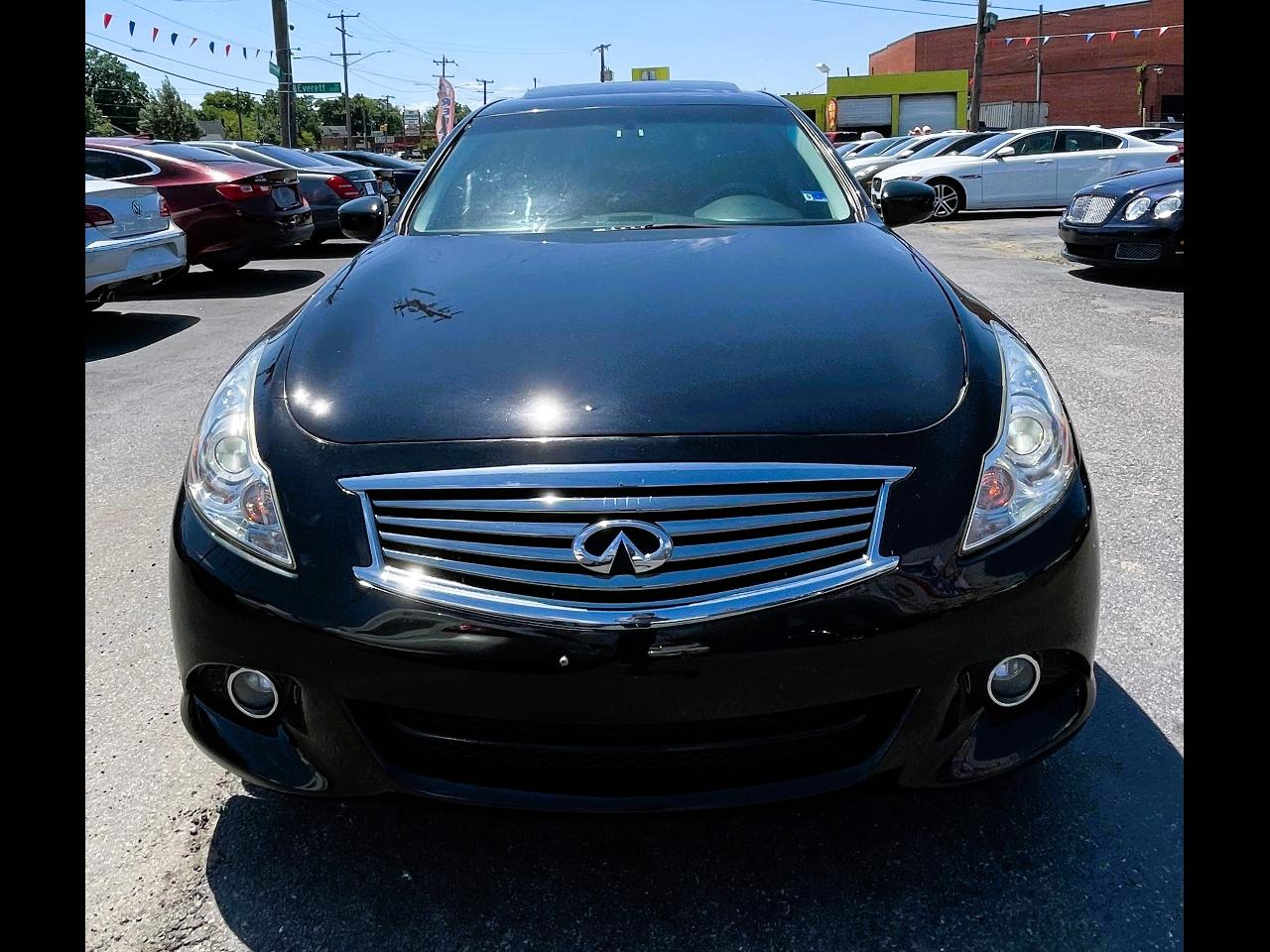 Infiniti G Sedan 37x AWD 2013