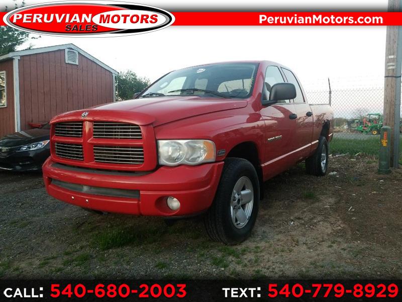 Used 2003 Dodge Ram 1500 SLT Quad Cab Long Bed 4WD for Sale in