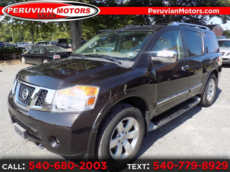 Used 2013 Nissan Armada SV 4WD for Sale in Warrenton VA 20187 Peruvian Motors