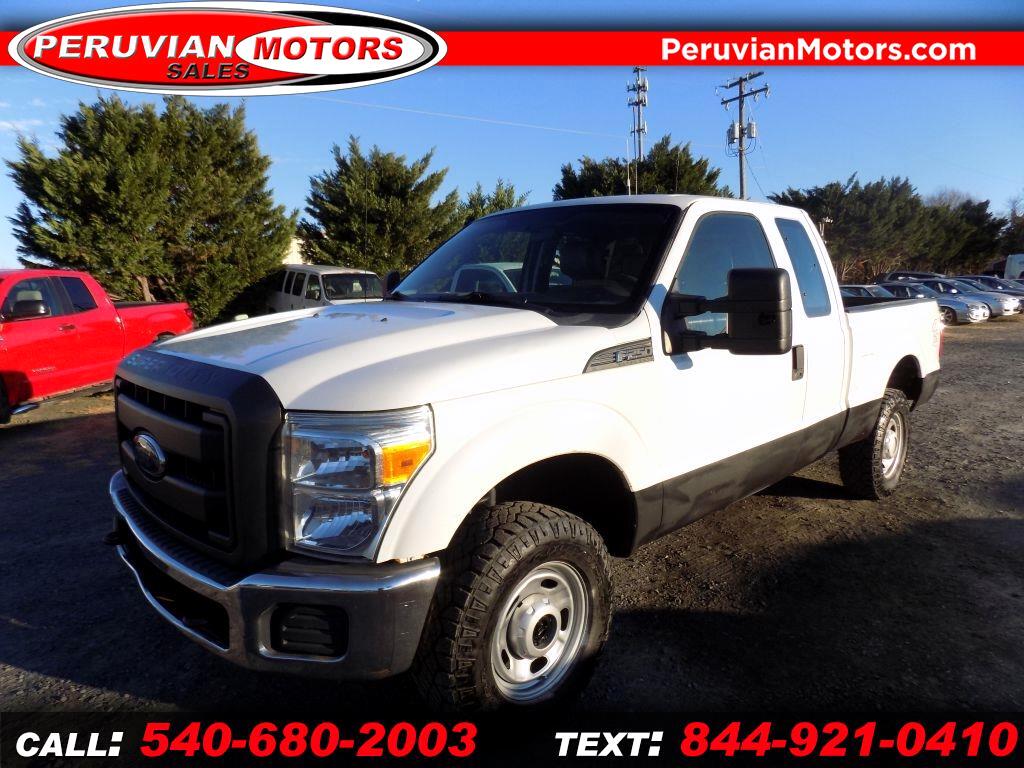 Ford F-250 SD XL SuperCab 4WD 2013