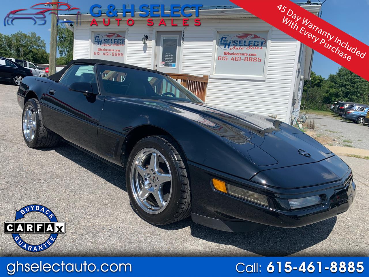 Used 1995 Chevrolet Corvette Convertible for Sale in Gallatin TN 37066