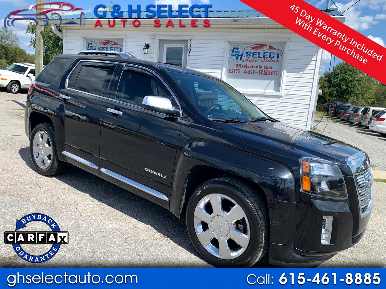 Used 2014 GMC Terrain Denali for Sale in Gallatin TN 37066 G & H Select