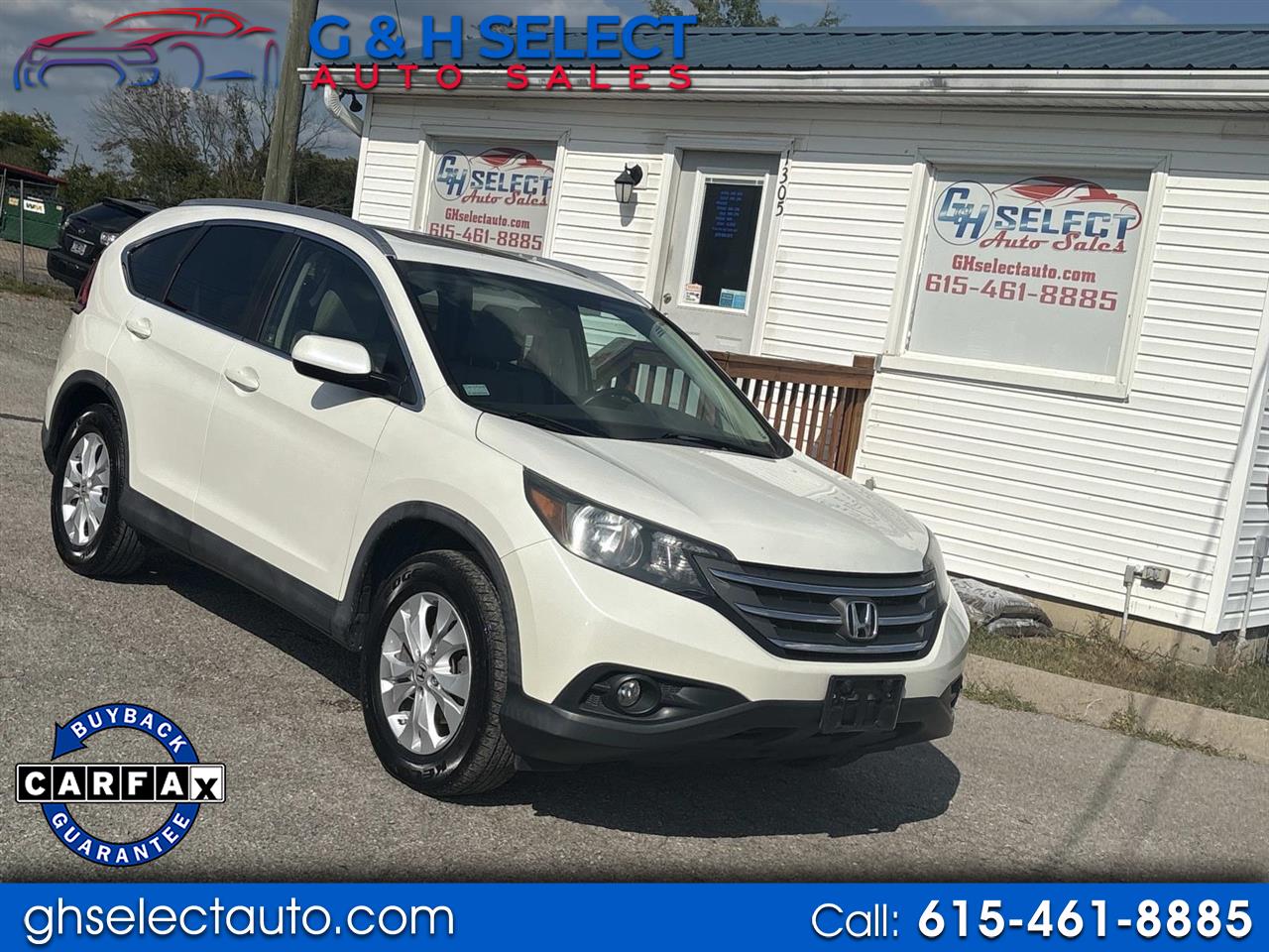 2012 Honda CR-V EX-L 2WD 5-Speed AT