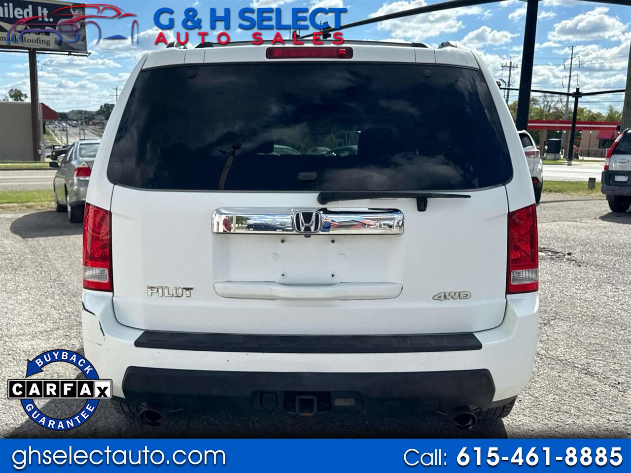 2010 Honda Pilot EX-L 4WD 5-Spd AT