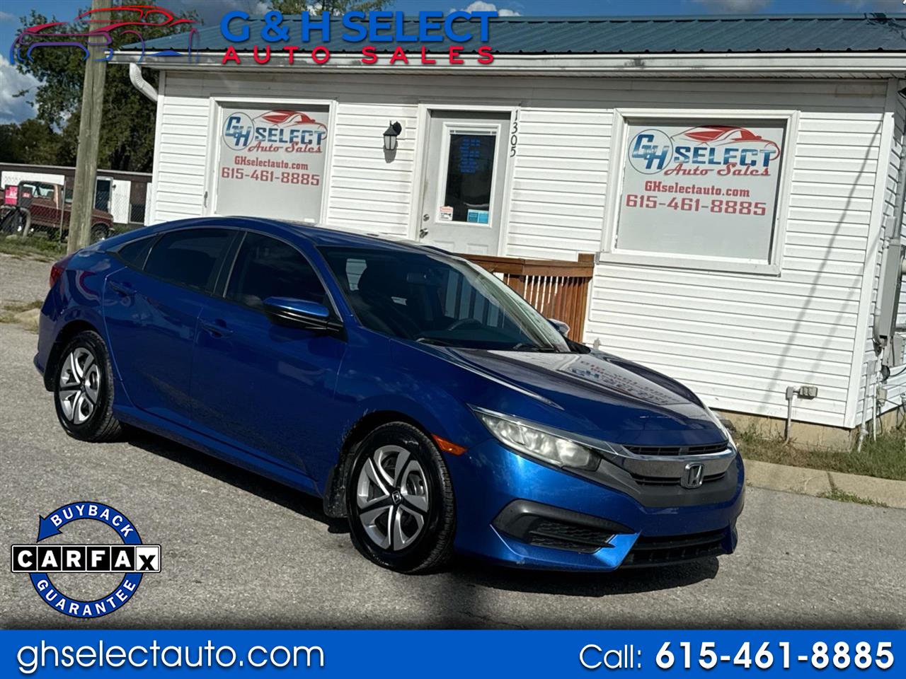 2016 Honda Civic LX Sedan CVT