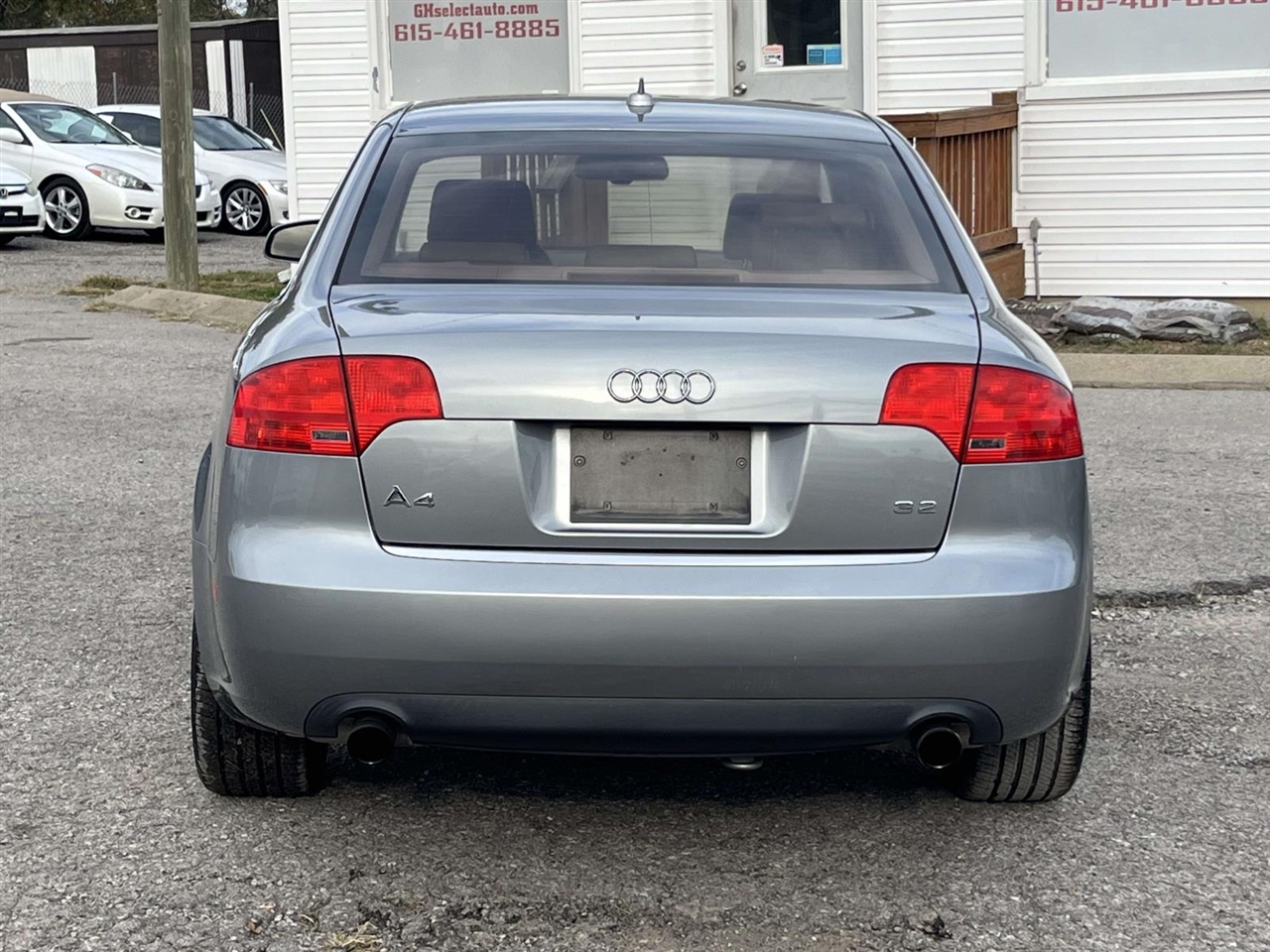 Audi A4 3.2 with Multitronic 2007 Audi A4 3.2 with Multitronic 2007