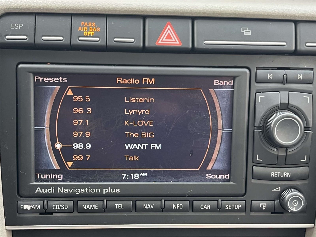 Audi A4 3.2 with Multitronic 2007 Audi A4 3.2 with Multitronic 2007