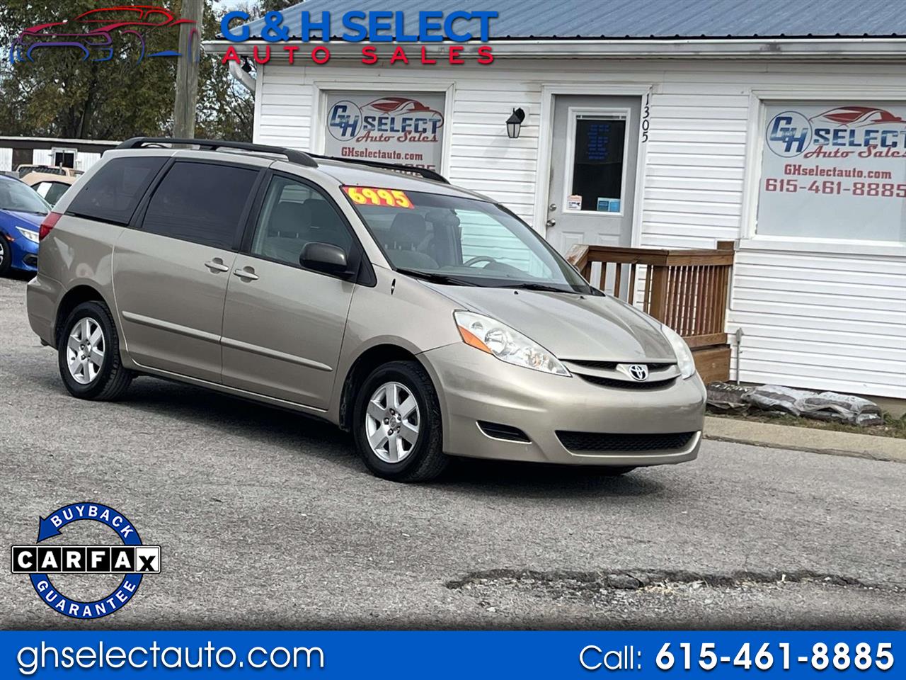 2008 Toyota Sienna LE FWD 8-Passenger Seating