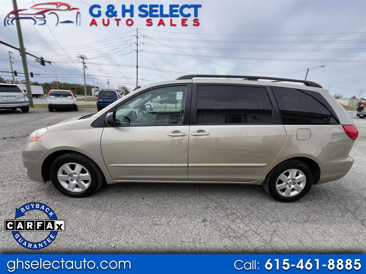 2008 Toyota Sienna LE FWD 8-Passenger Seating