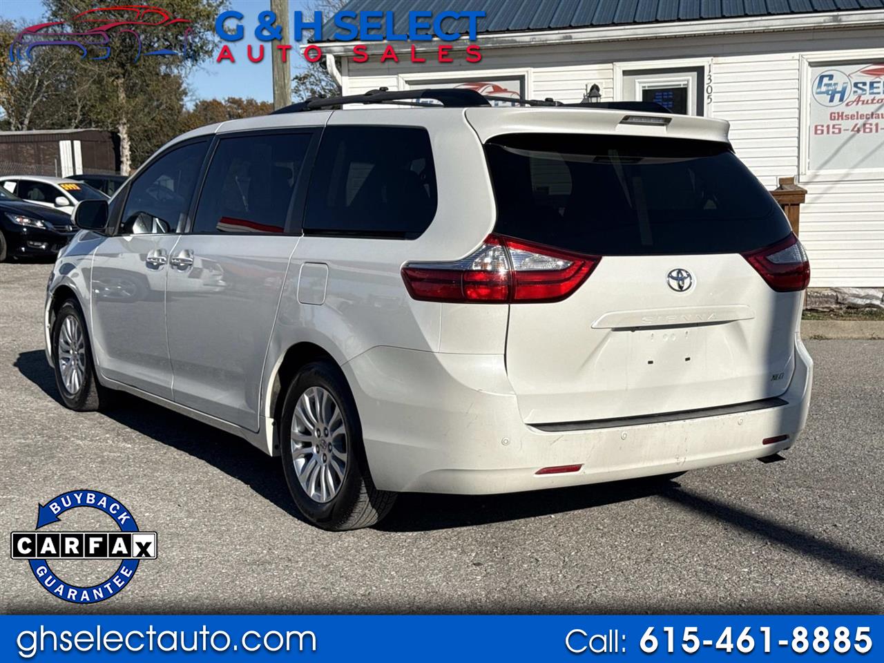 2015 Toyota Sienna XLE FWD 8-Passenger V6