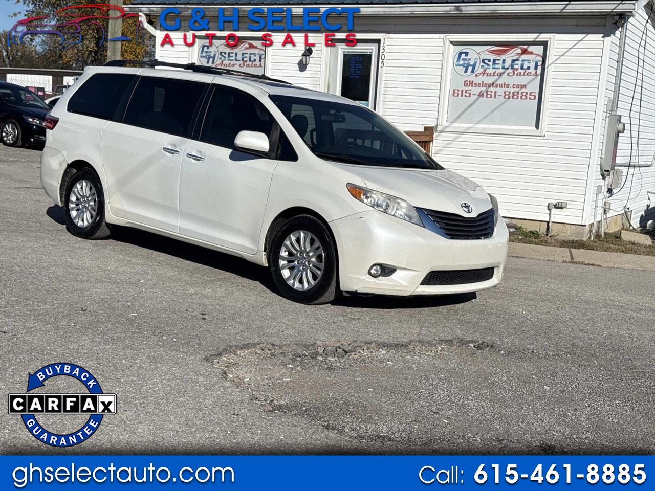 2015 Toyota Sienna XLE FWD 8-Passenger V6