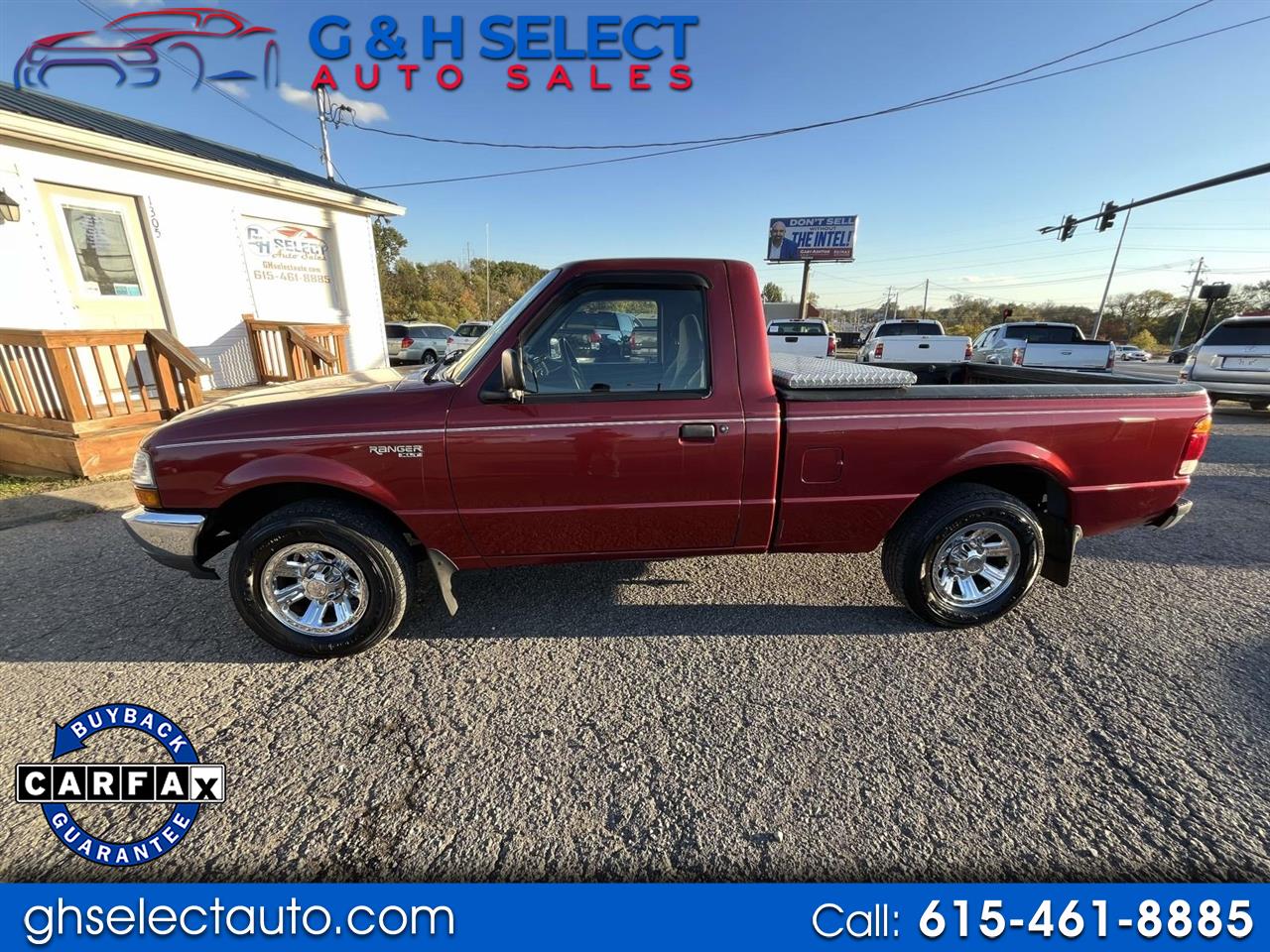 1999 Ford Ranger XLT Reg. Cab Short Bed 2WD