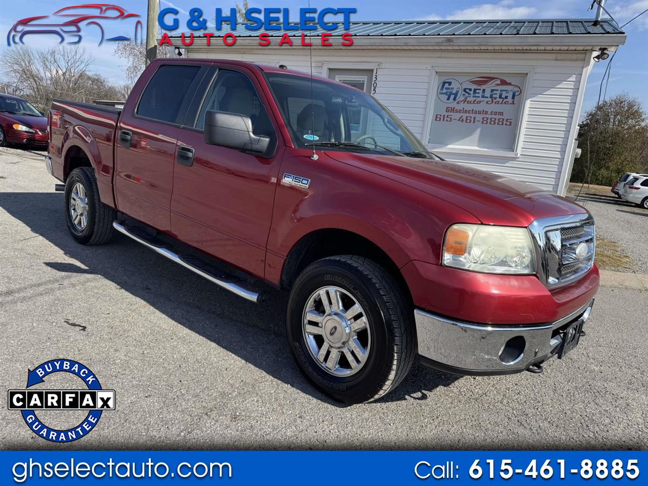2008 Ford F-150 4WD SuperCrew 139" XLT
