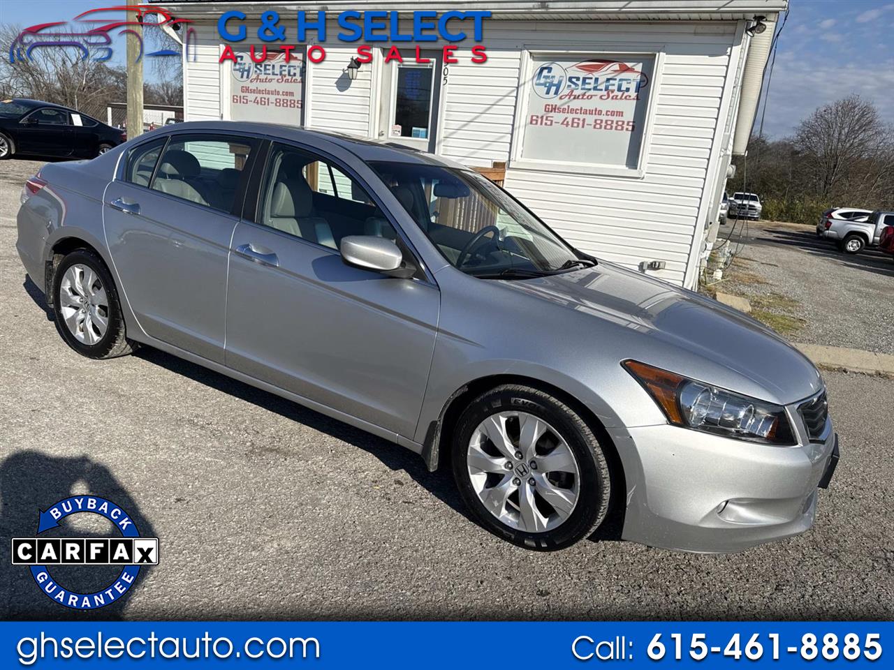 2008 Honda Accord Sdn 4dr V6 Auto EX-L