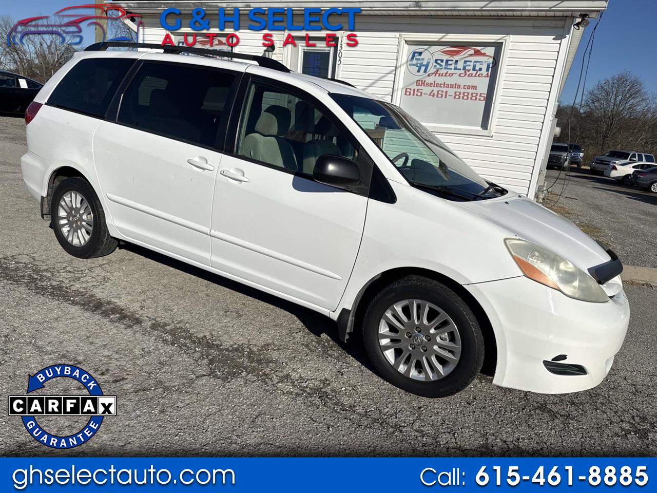 2009 Toyota Sienna 5dr 7-Pass Van V6 LE FWD (Natl)
