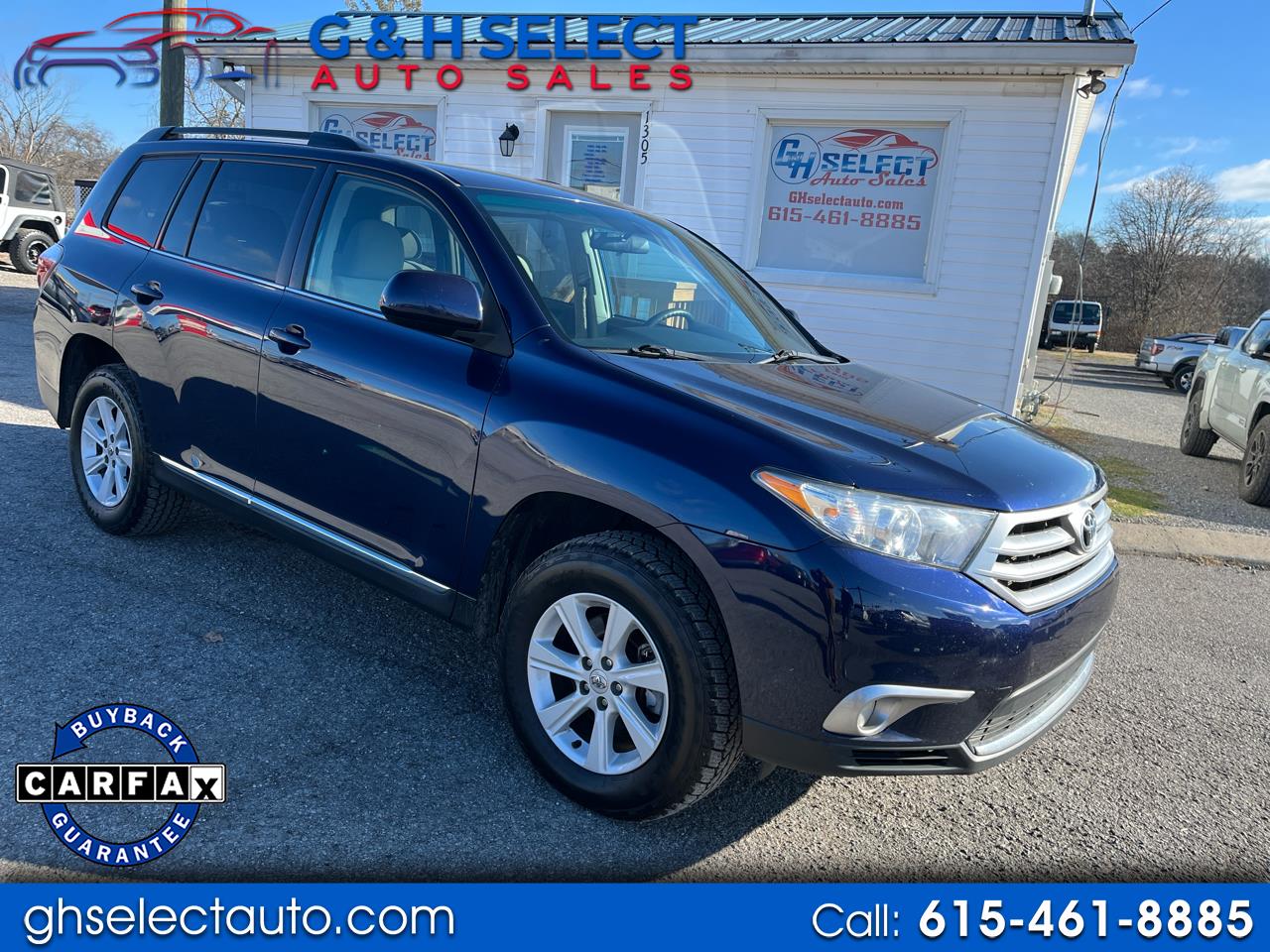 2013 Toyota Highlander FWD 4dr V6 (Natl)