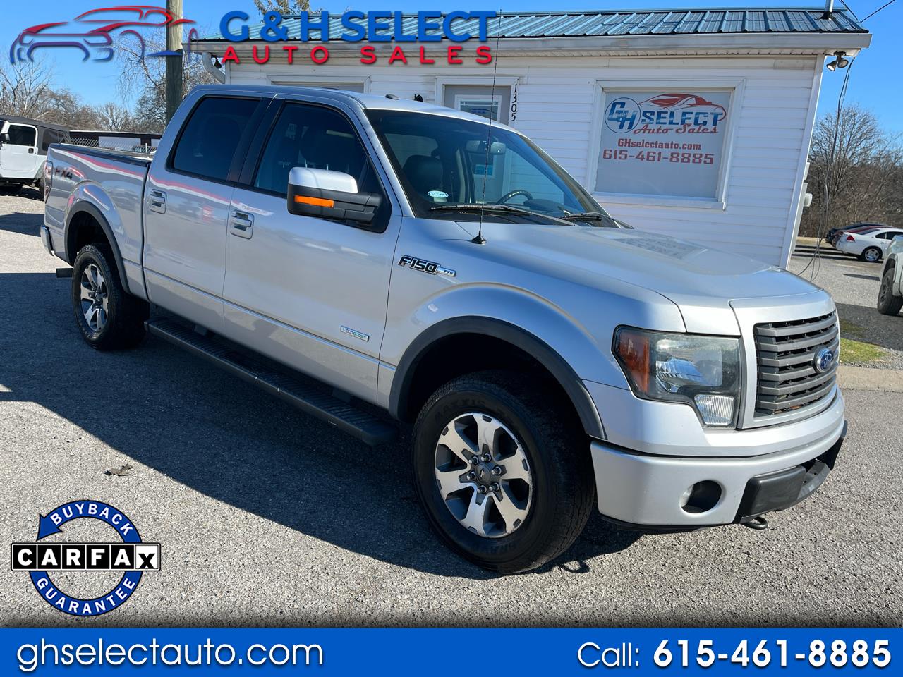 2012 Ford F-150 4WD SuperCrew 150" FX4