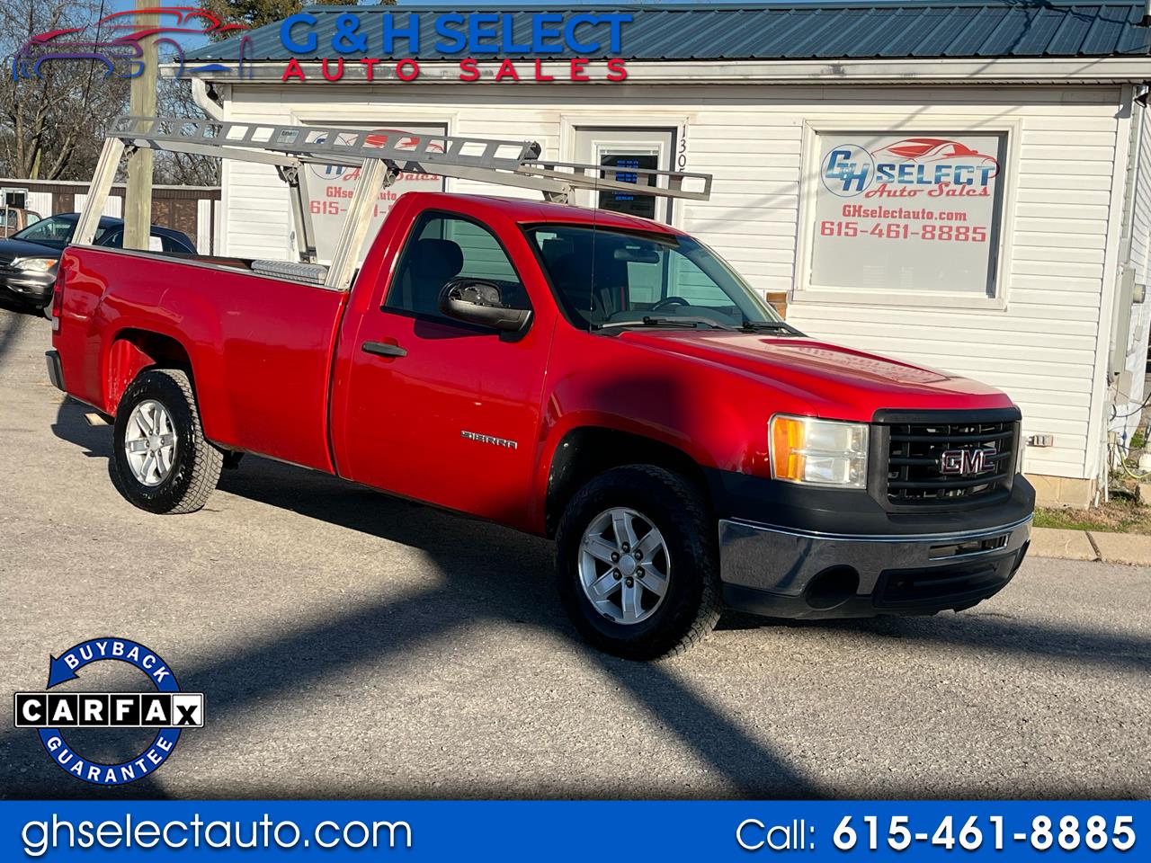 2012 GMC Sierra 1500 2WD Reg Cab 133.0" Work Truck