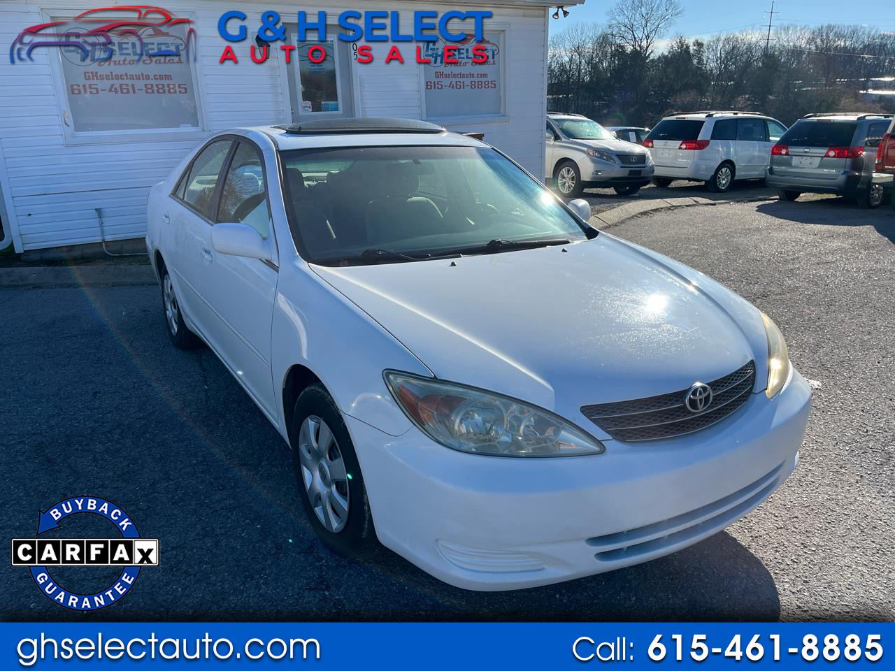 2003 Toyota Camry 4dr Sdn LE Manual (Natl)