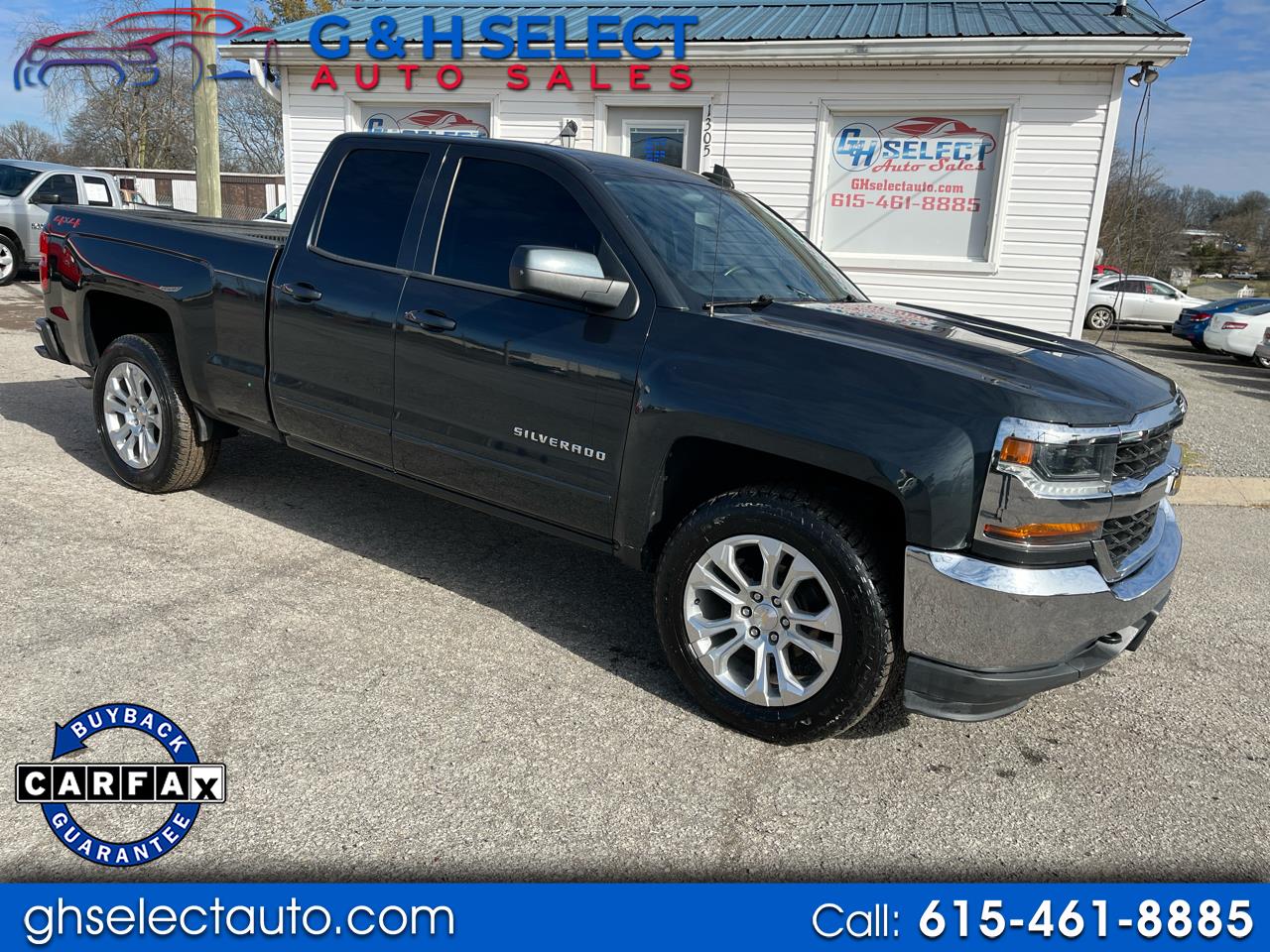 2018 Chevrolet Silverado 1500 4WD Double Cab 143.5" LT w/1LT