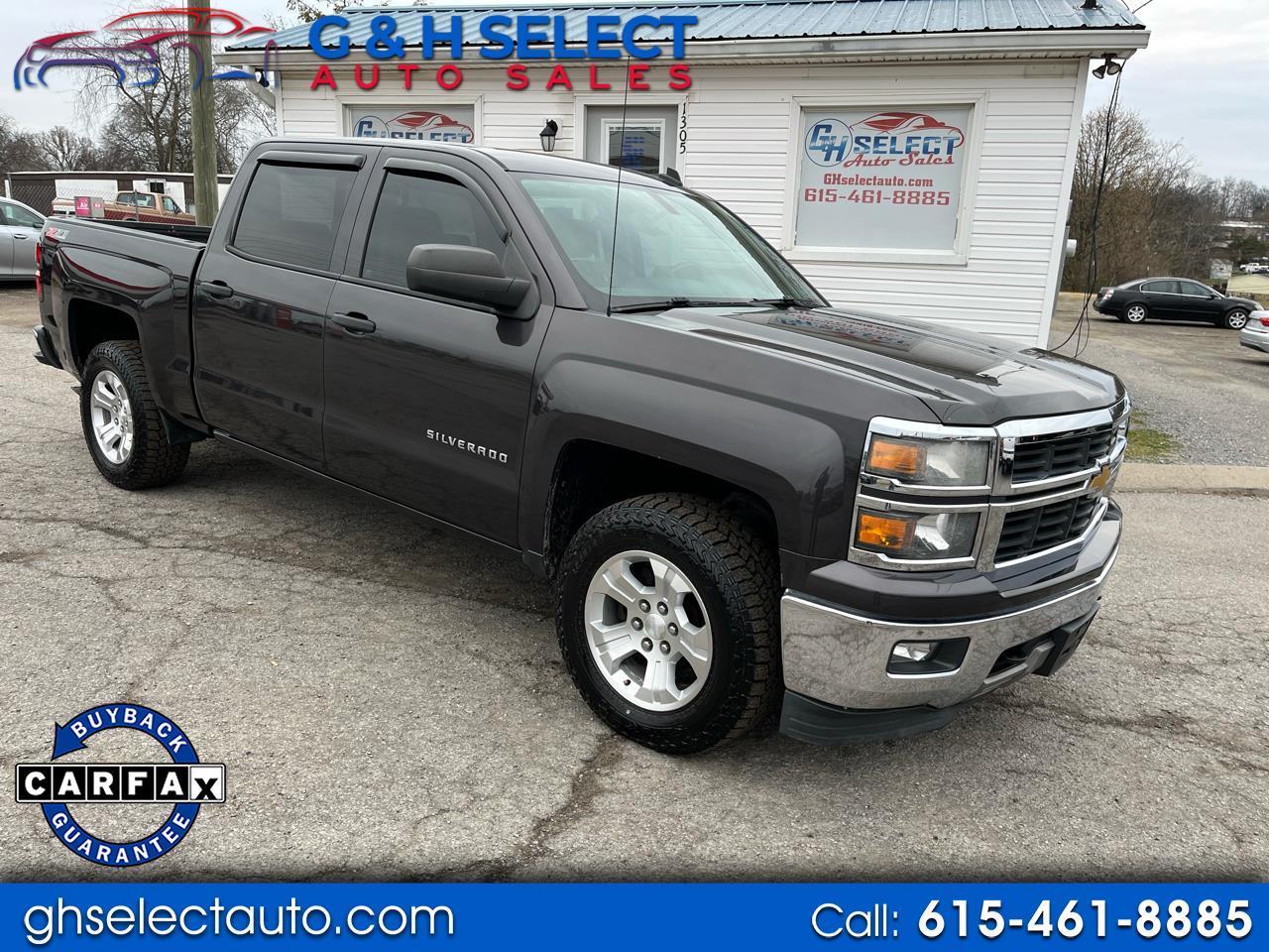 2014 Chevrolet Silverado 1500 4WD Crew Cab 143.5" LT w/2LT