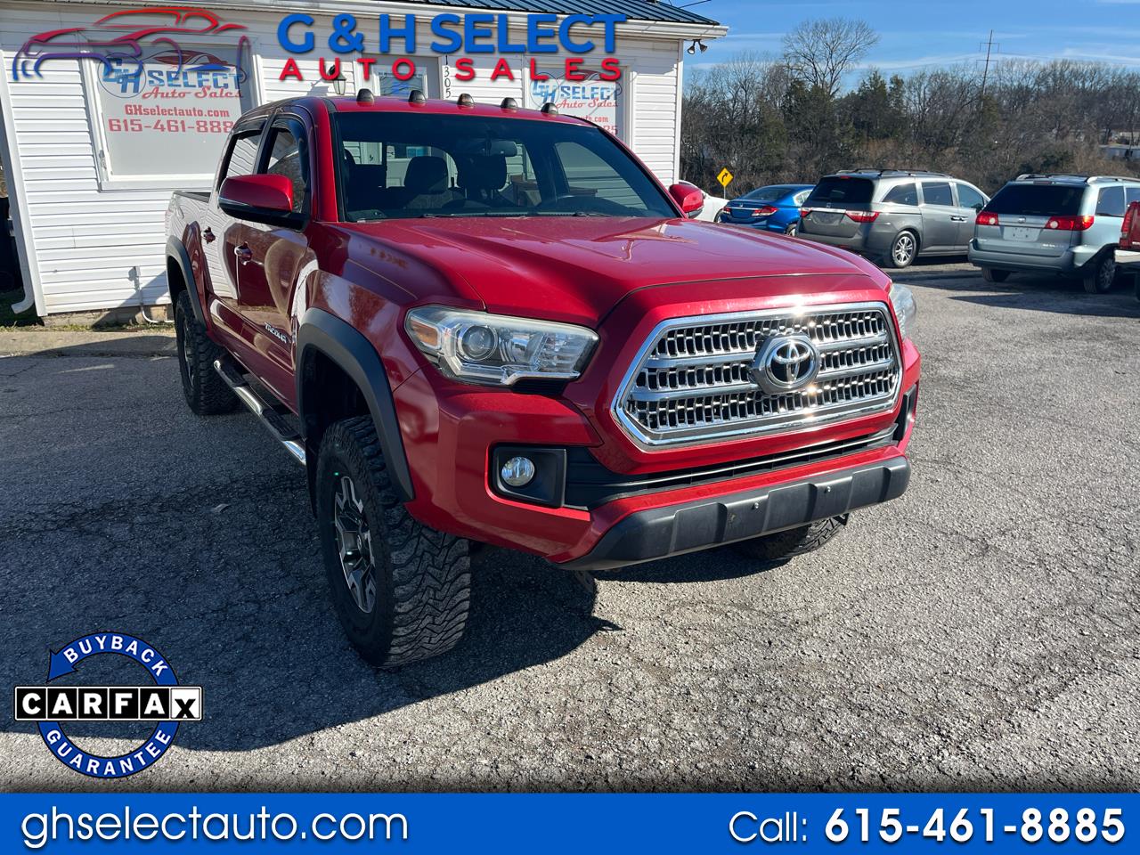 2016 Toyota Tacoma 4WD Double Cab V6 AT SR (Natl)